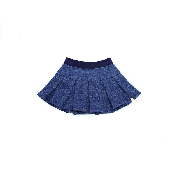 Marl Navy Baby Playtime Skirt