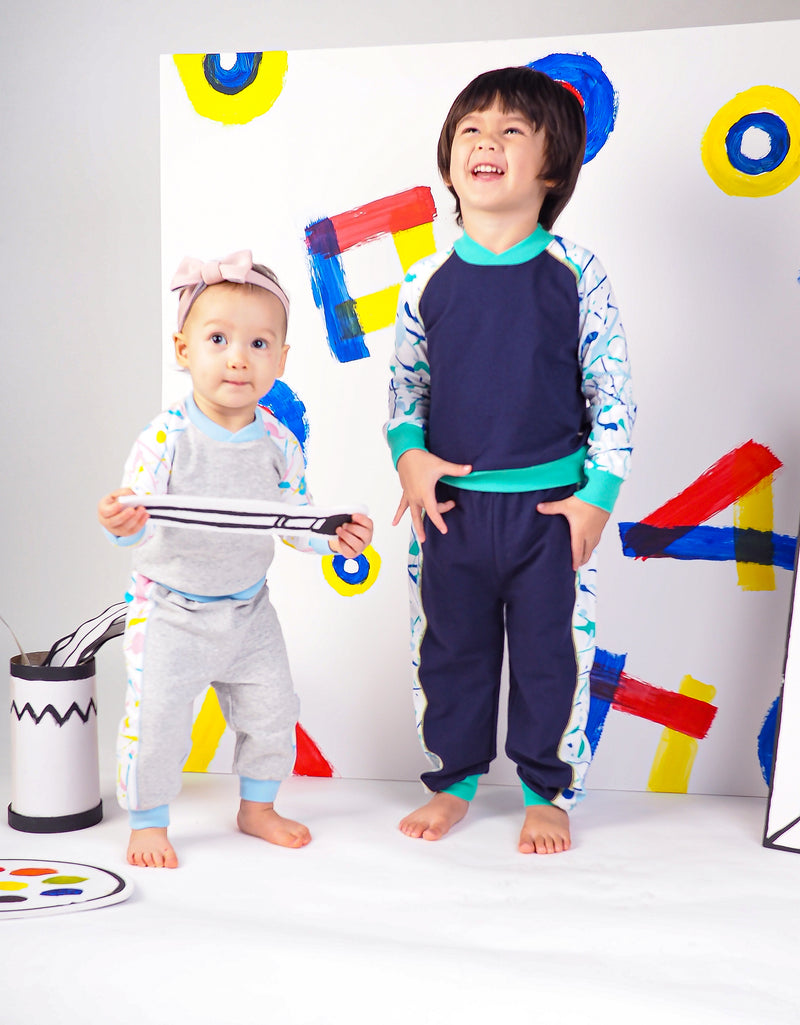Get Messy Terry Sweater and Pants Set