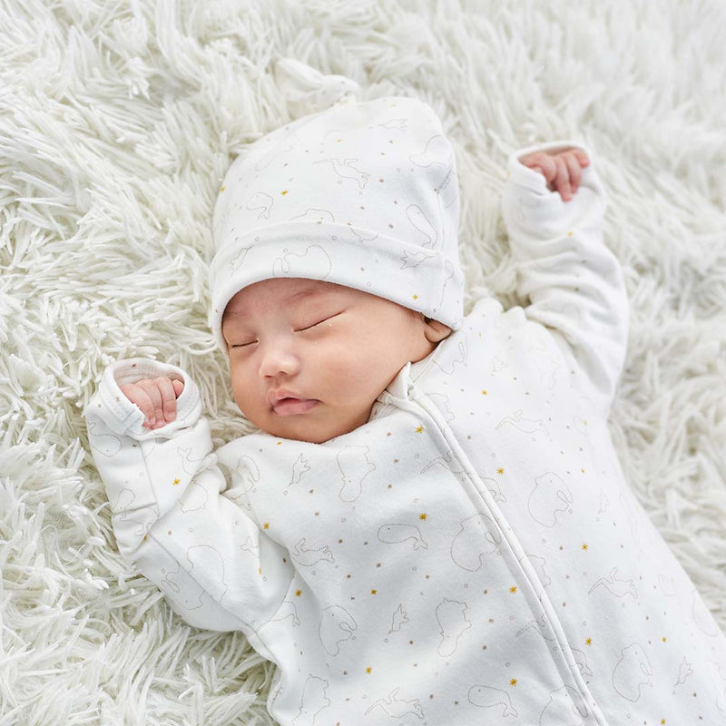 OETEO Whole New World Organic Cotton Easysuit Baby Sleepbag