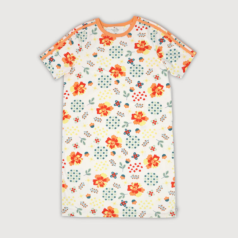 Abundance Of Blooms Women's T-Shirt Dress
