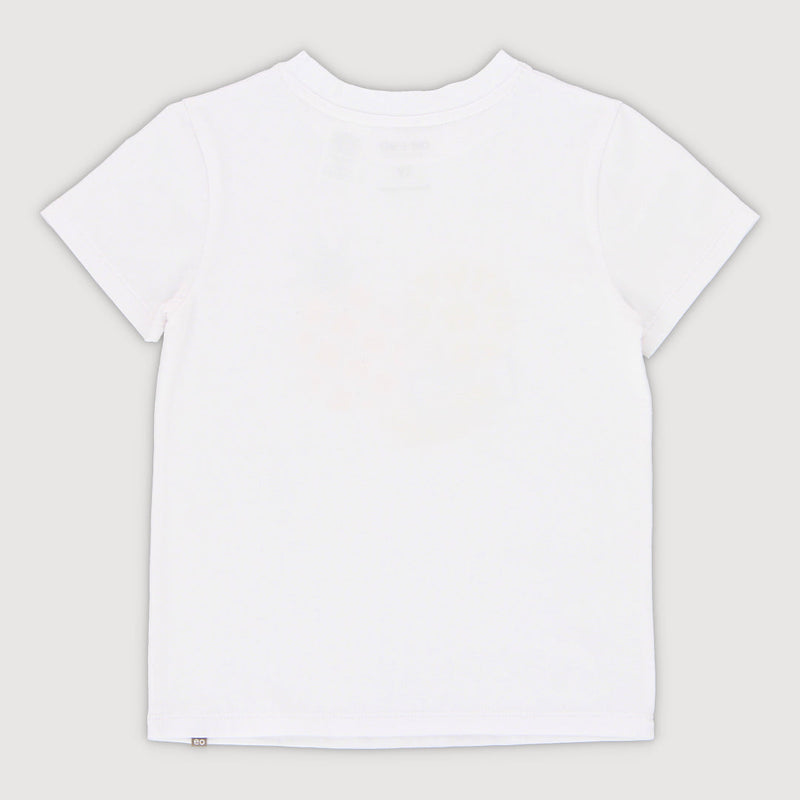 Lucky Charm Toddler Essential Tee Printed (White)