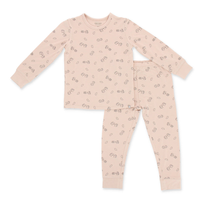 An Adventure Bamboo Toddler Jammies Pyjamas Set (Brown)